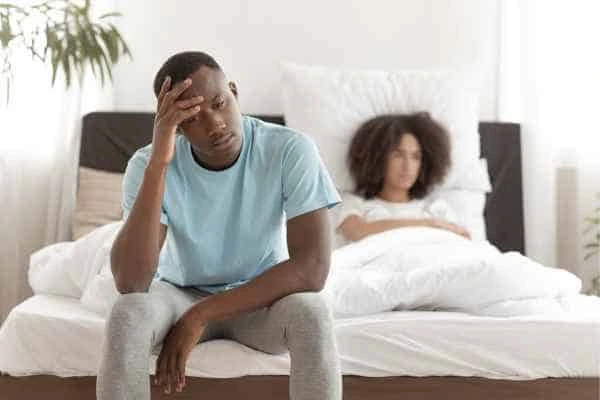 Man upset about ED symptoms Leighton Buzzard