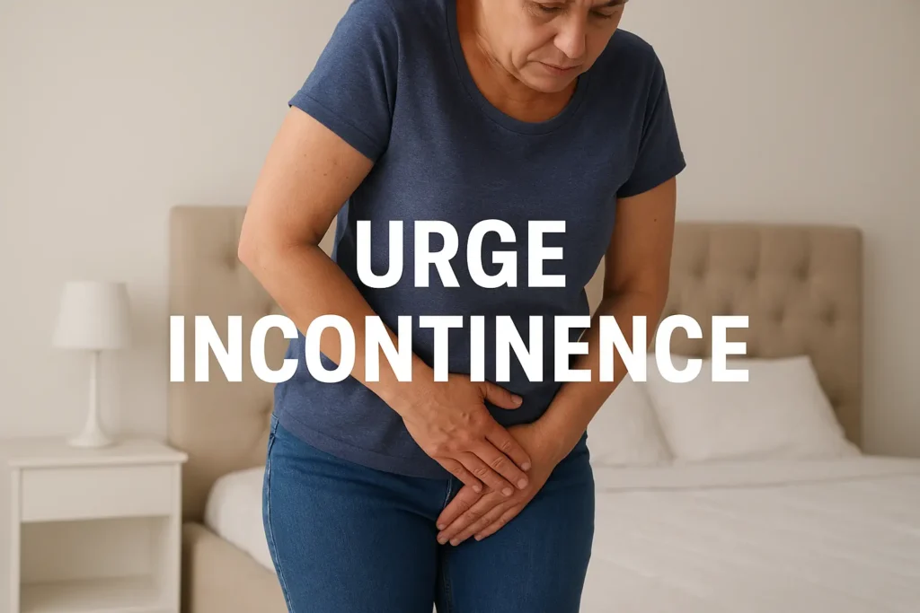 how to manage urge incontinence Leighton Buzzard symptoms