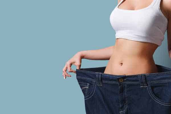woman after fat reduction treatment Leighton Buzzard