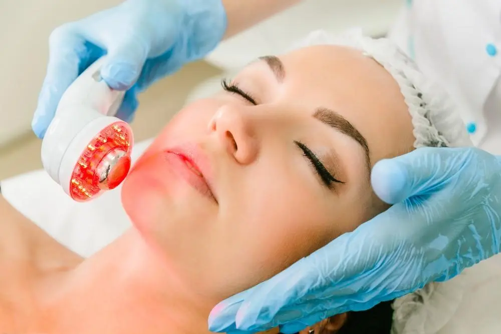 woman having non-surgical Morph8 treatment Leighton Buzzard