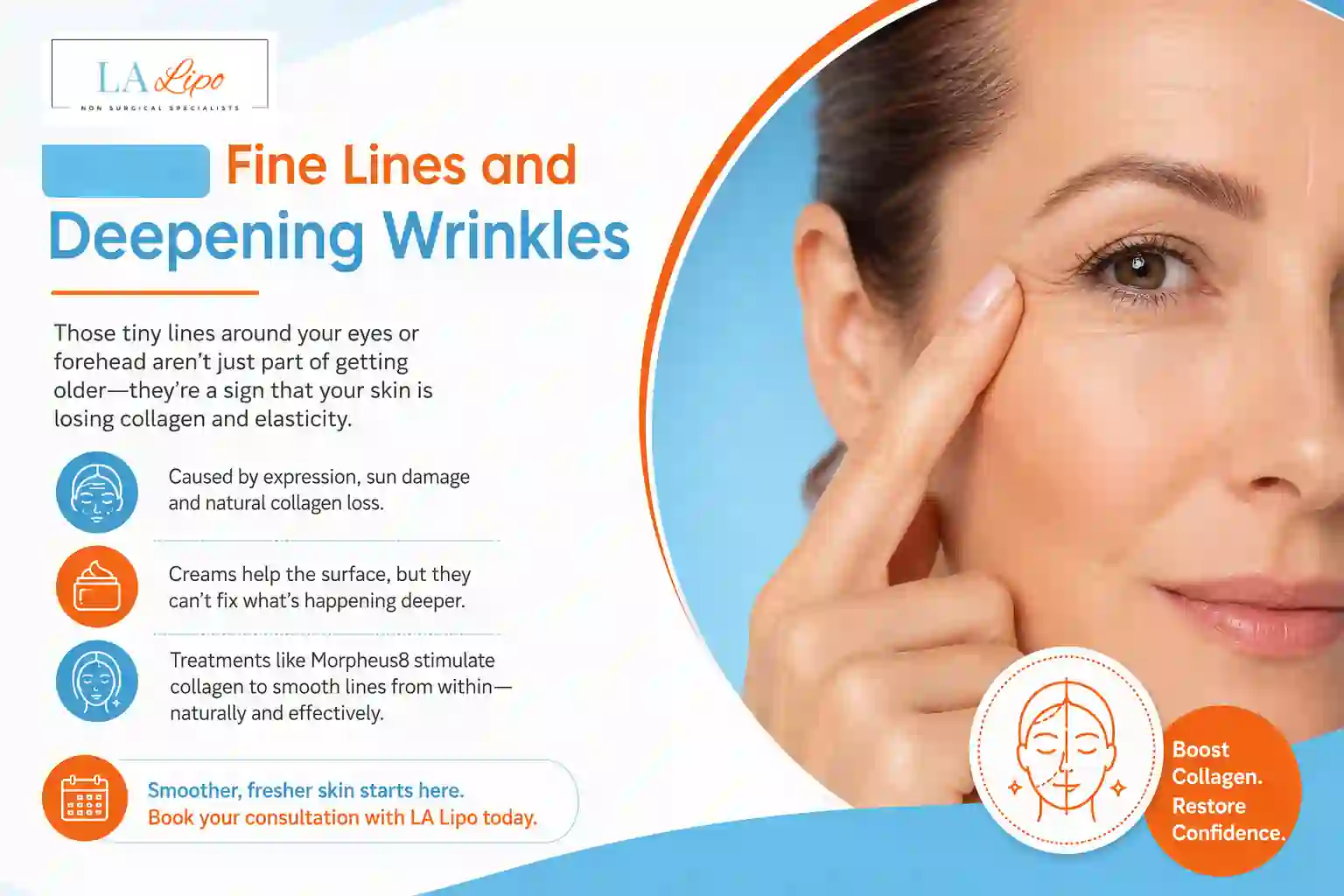 Sign #2: Fine Lines and Deepening Wrinkles Leighton Buzzard