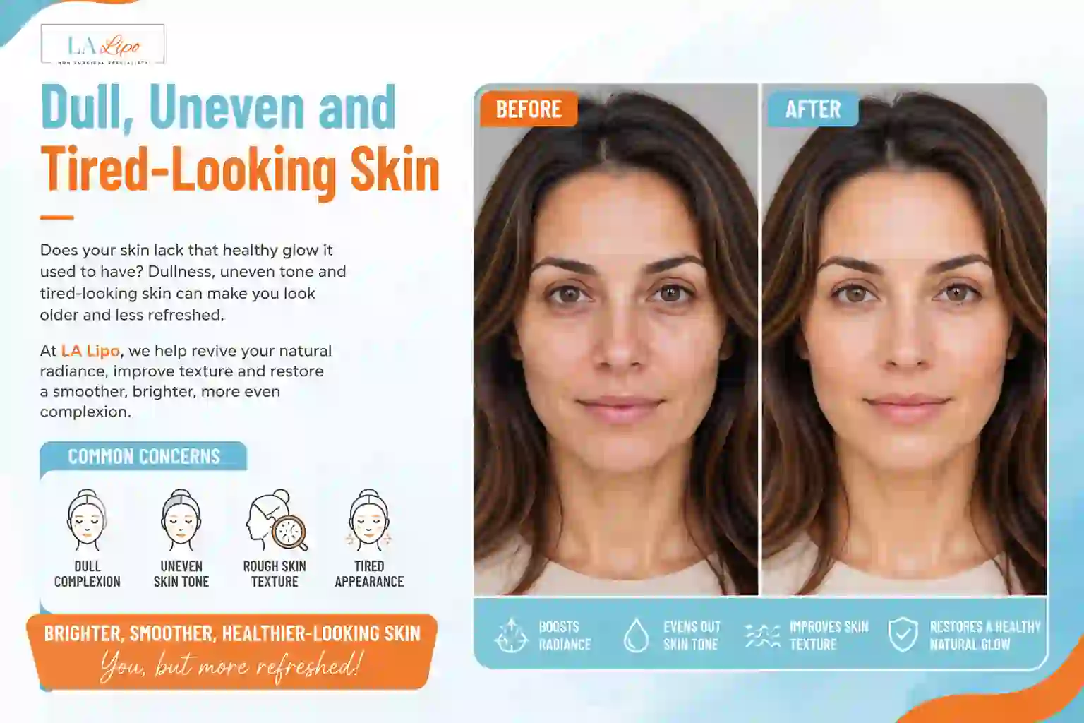 Sign #5: Dull, Uneven and Tired-Looking Skin Leighton Buzzard