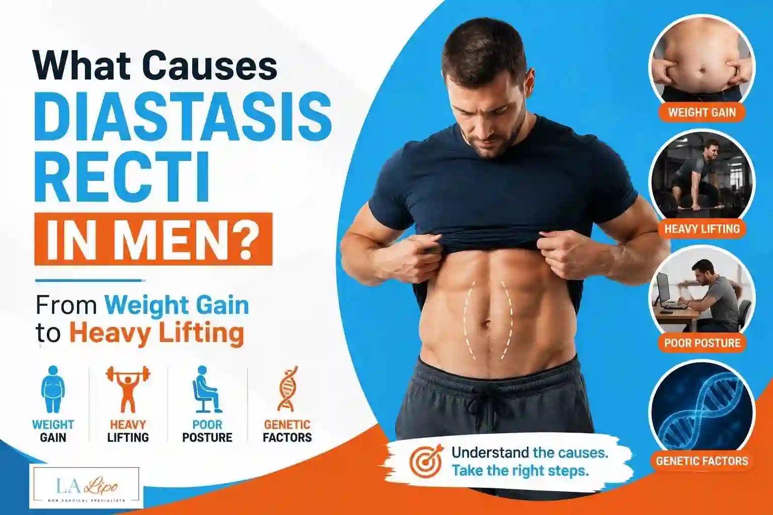 What Causes Diastasis Recti in Men? From Weight Gain to Heavy Lifting Leighton Buzzard